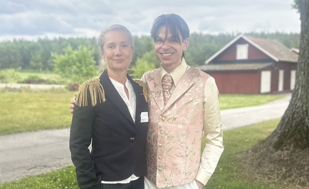 Filip Westerlund och Sara Hillbom modererar Psykologpartners konferens