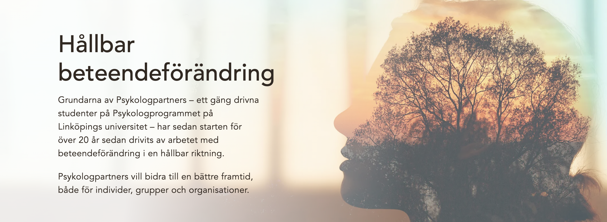 Hållbar beteendeförändring med psykologpartners