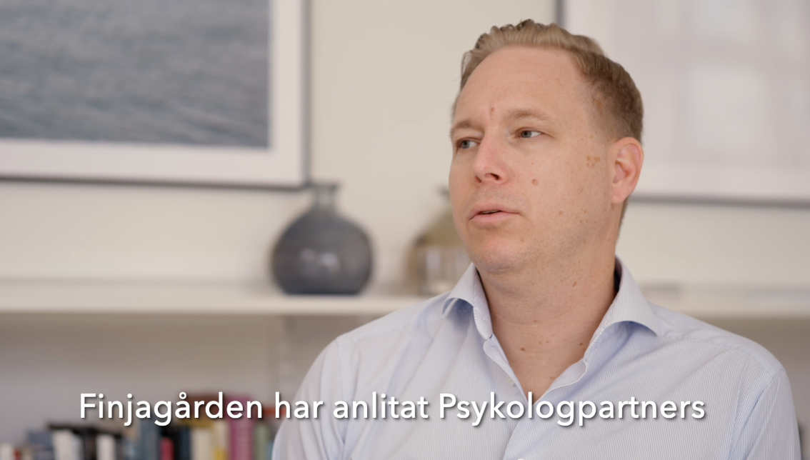 Finjagården anlitar Psykologpartners för grundläggande psykoterapiutbildning