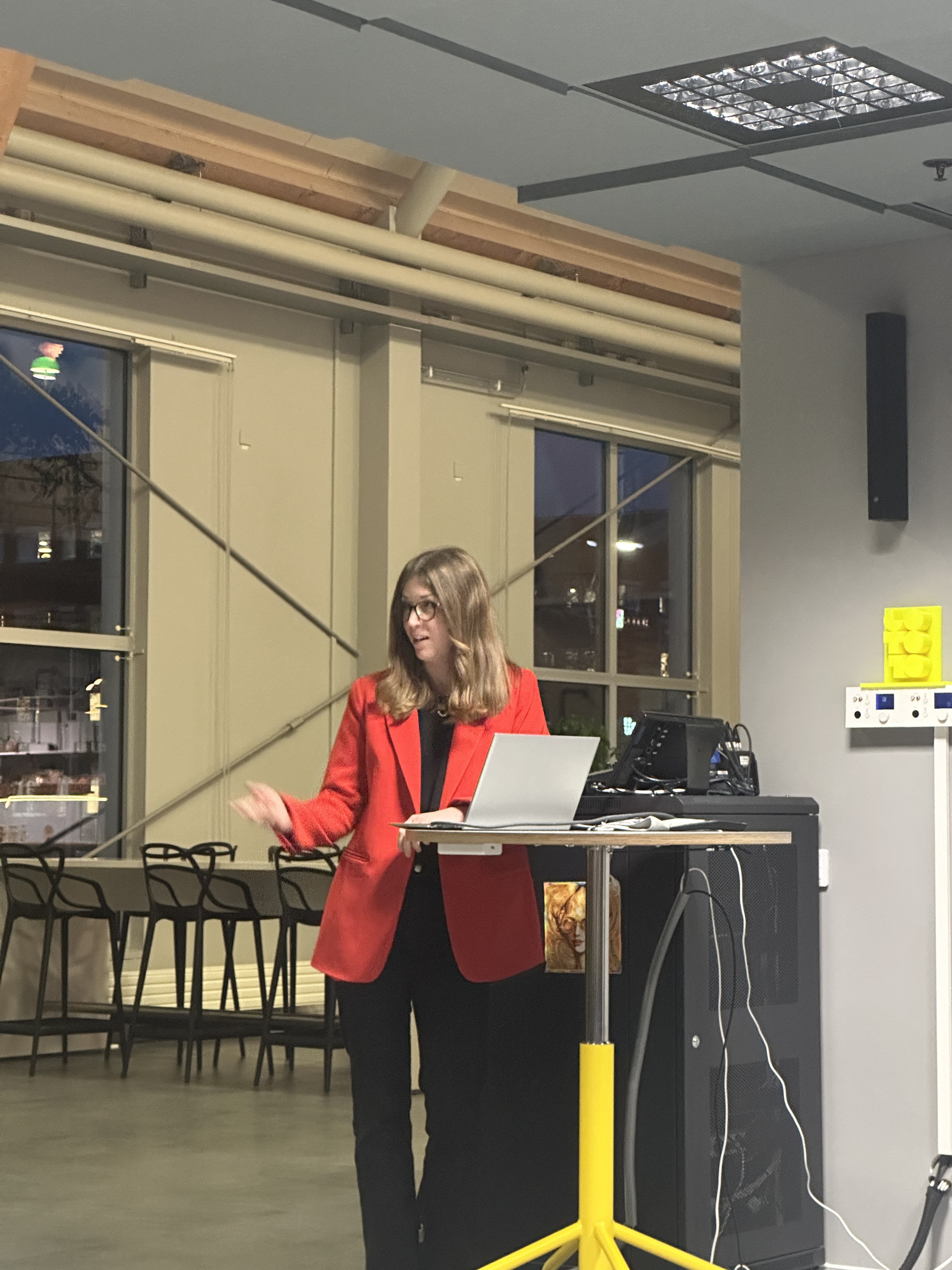 Tina Lindell delade insikter från IDG-konventet på evenemanget med Psykologpartners